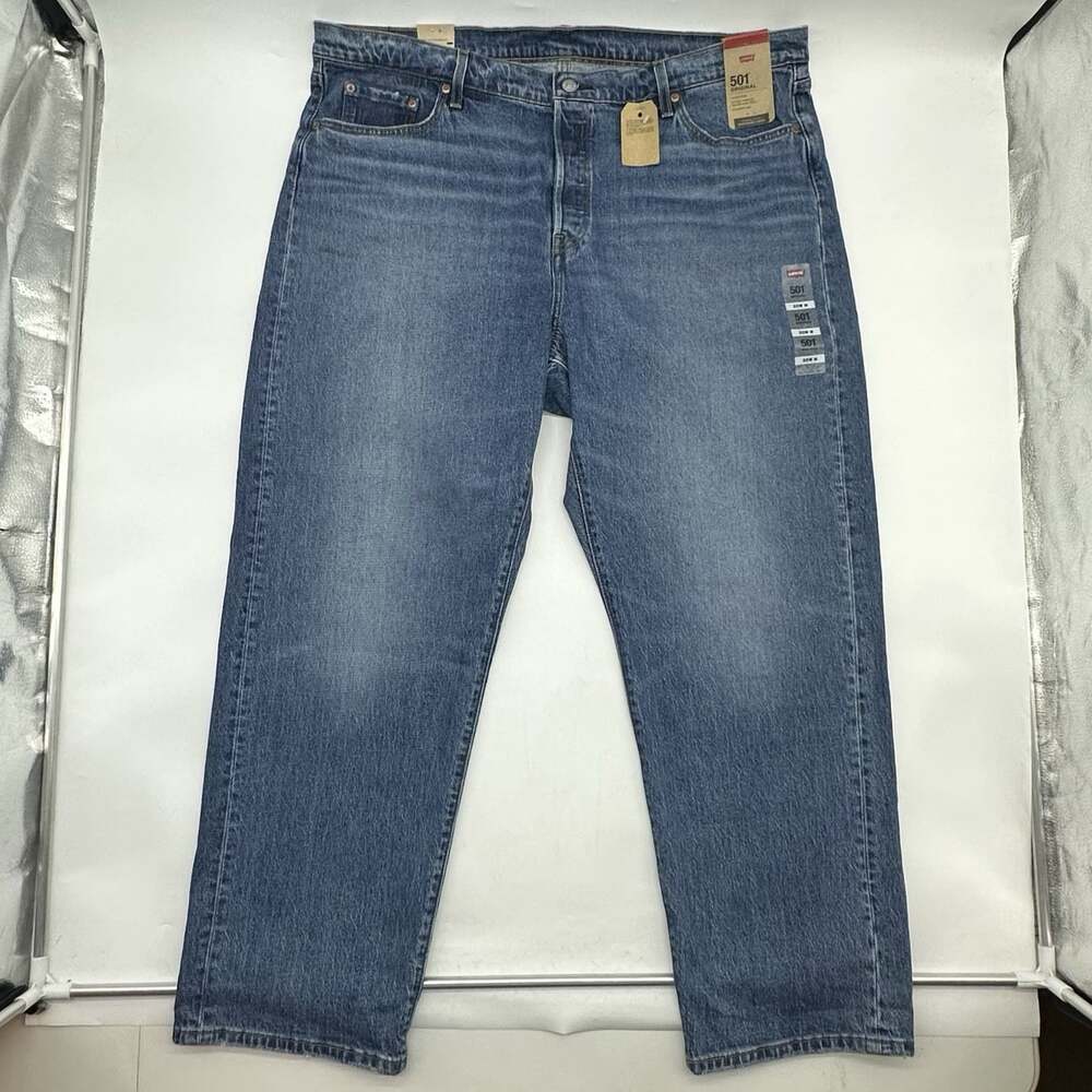 Levi's 501 Original Fit Women's Plus Size 20W Button Fly Stretch Denim Jeans NWT